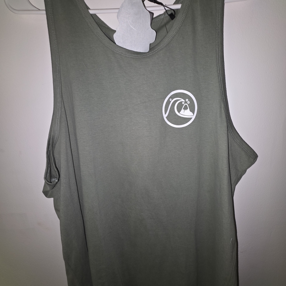 Quiksilver Sage Green Tank Top